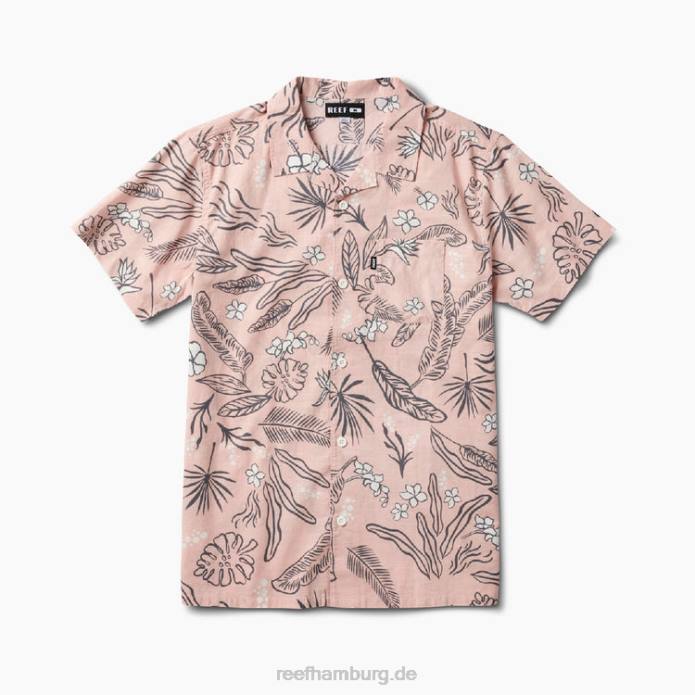 Rockdale Kurzarmhemd Sepiarose 442L639 Männer Reef