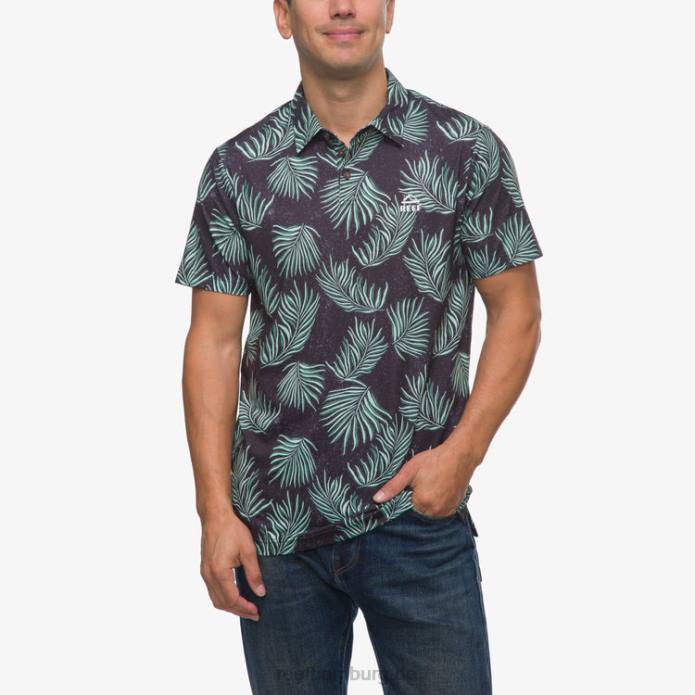 Spinner-Kurzarm-Polo Kaviar 442L655 Männer Reef