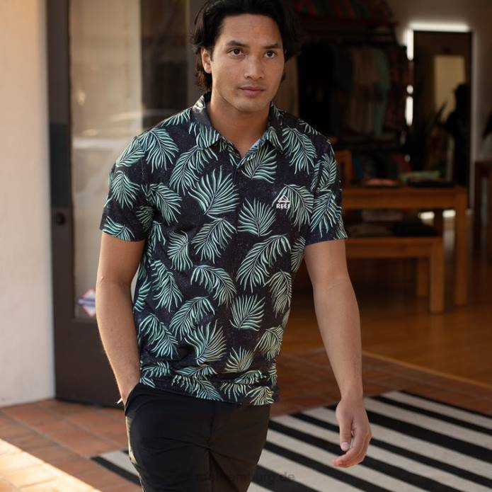 Spinner-Kurzarm-Polo Kaviar 442L655 Männer Reef