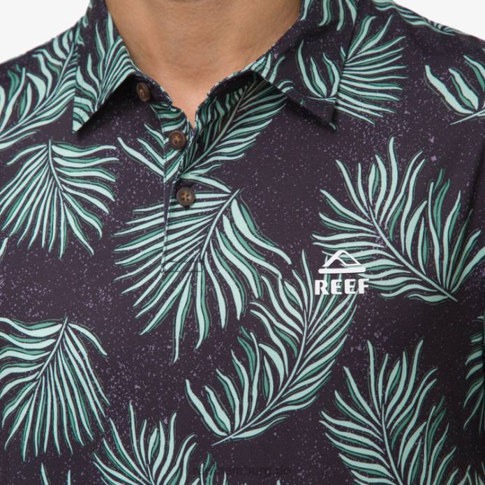 Spinner-Kurzarm-Polo Kaviar 442L655 Männer Reef