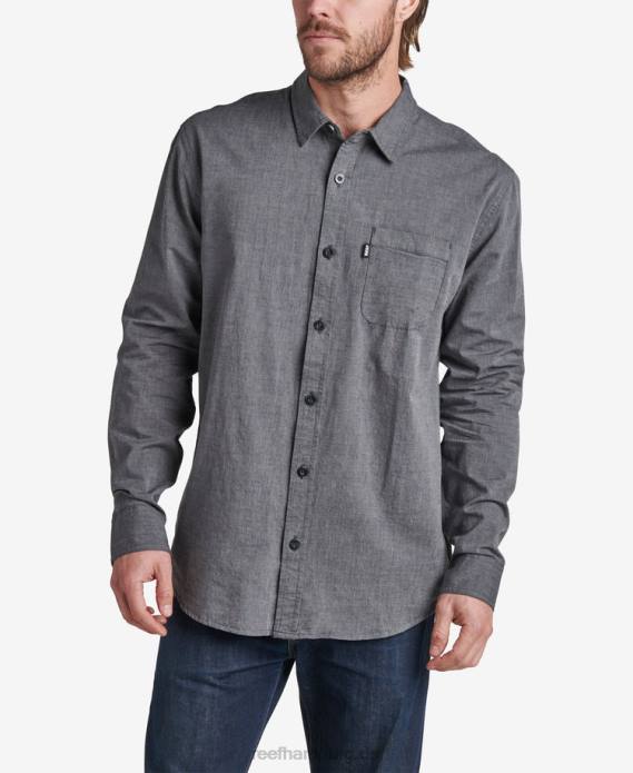 Stuart Langarmshirt Kaviar 442L651 Männer Reef