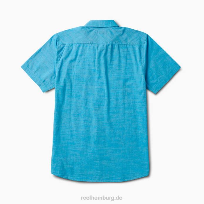 Winfred Kurzarmhemd Sternenlichtblau 442L643 Männer Reef