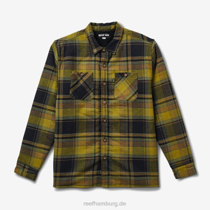 Hickman-Langarmjacke Avocado 442L727 Männer Reef