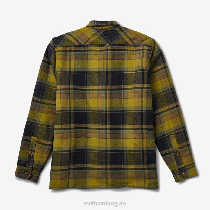 Hickman-Langarmjacke Avocado 442L727 Männer Reef
