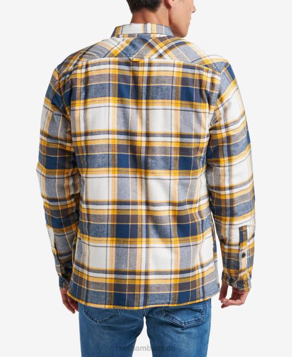 Hickman-Langarmjacke Indigo Blau 442L730 Männer Reef