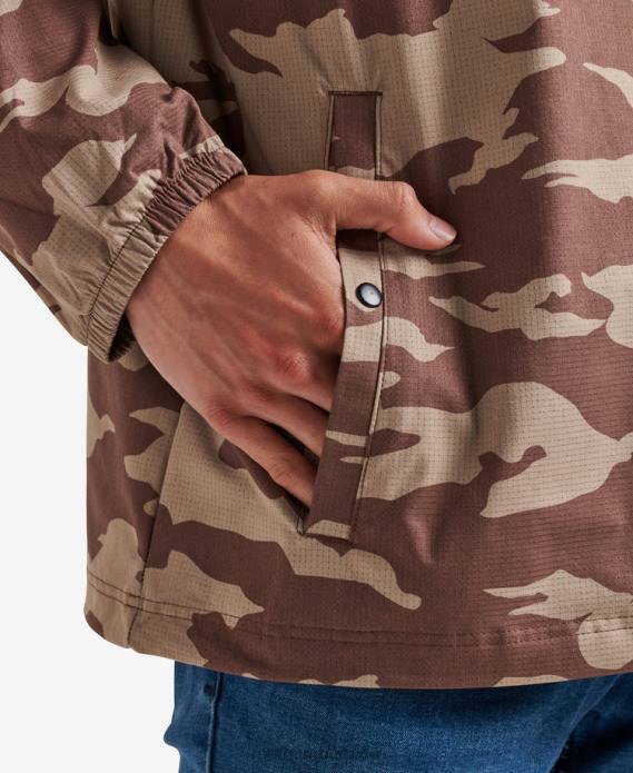 Tango-Anorak, leichte Windjacke Koriander 442L729 Männer Reef