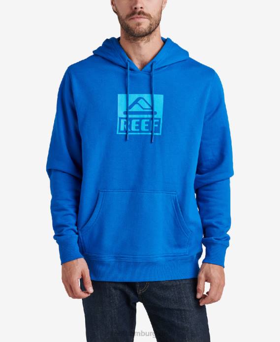 Baseline-Kapuzenpullover Lapisblau 442L740 Männer Reef