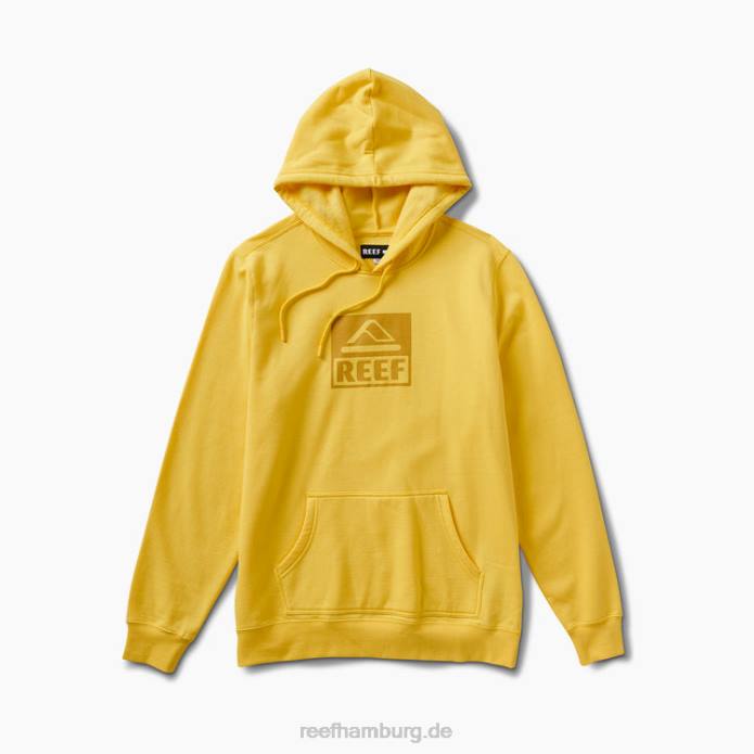 Baseline-Kapuzenpullover Primelgelb 442L736 Männer Reef