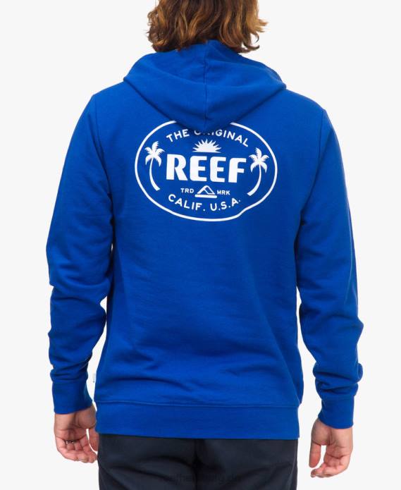 Fraser-Pullover-Hoodie Kobaltblau 442L742 Männer Reef