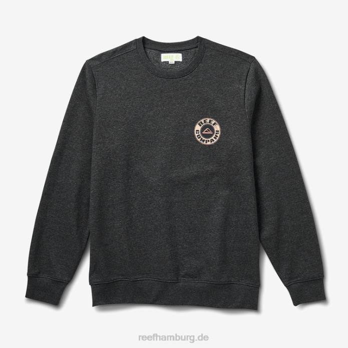 Jenson Recyclo-Pullover mit Rundhalsausschnitt Sturmgrau 442L734 Männer Reef