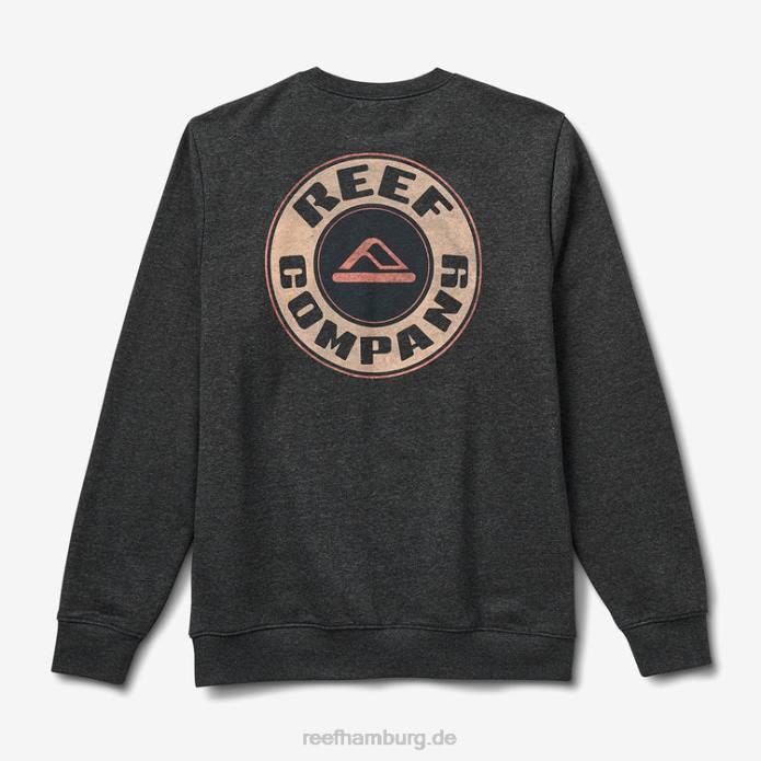 Jenson Recyclo-Pullover mit Rundhalsausschnitt Sturmgrau 442L734 Männer Reef