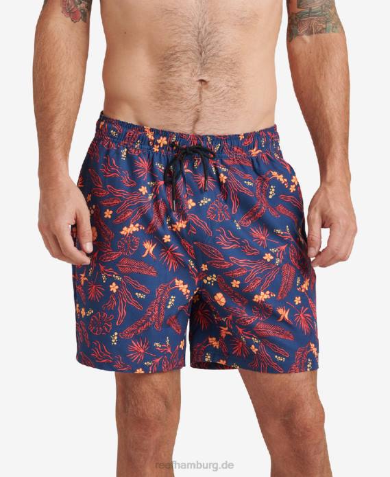 Everett Boardshorts 17" Abzeichen blau 442L715 Männer Reef