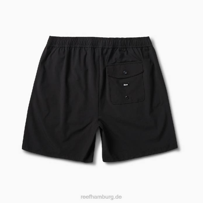 Fields Walk-Shorts mit elastischem Bund, 17 Zoll Kaviar 442L679 Männer Reef