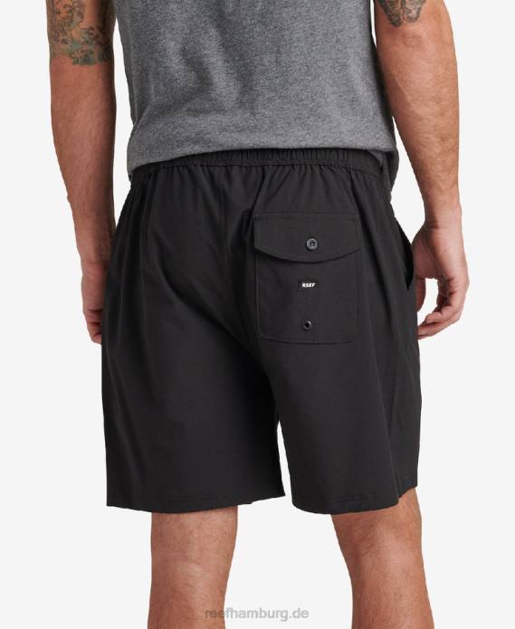 Fields Walk-Shorts mit elastischem Bund, 17 Zoll Kaviar 442L679 Männer Reef