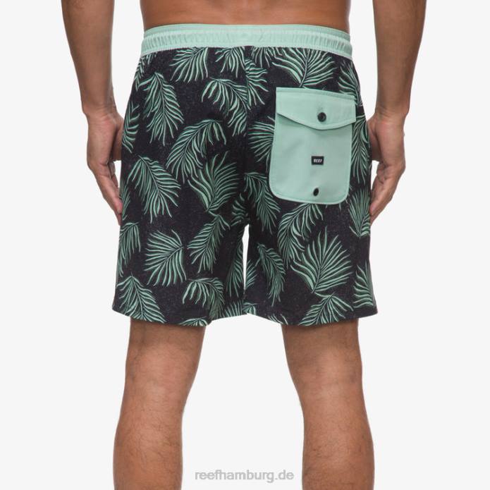 Reno Boardshorts mit elastischer Taille, 17 Zoll Kaviar 442L692 Männer Reef