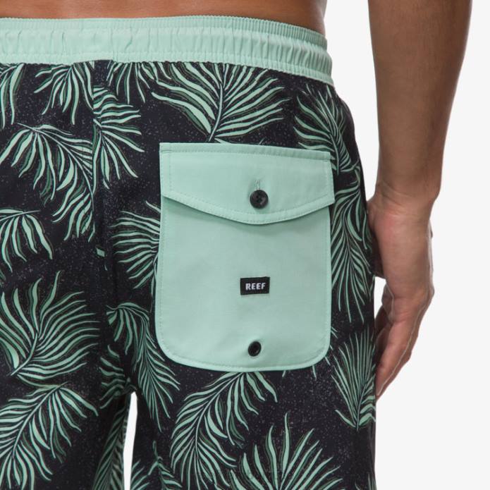 Reno Boardshorts mit elastischer Taille, 17 Zoll Kaviar 442L692 Männer Reef