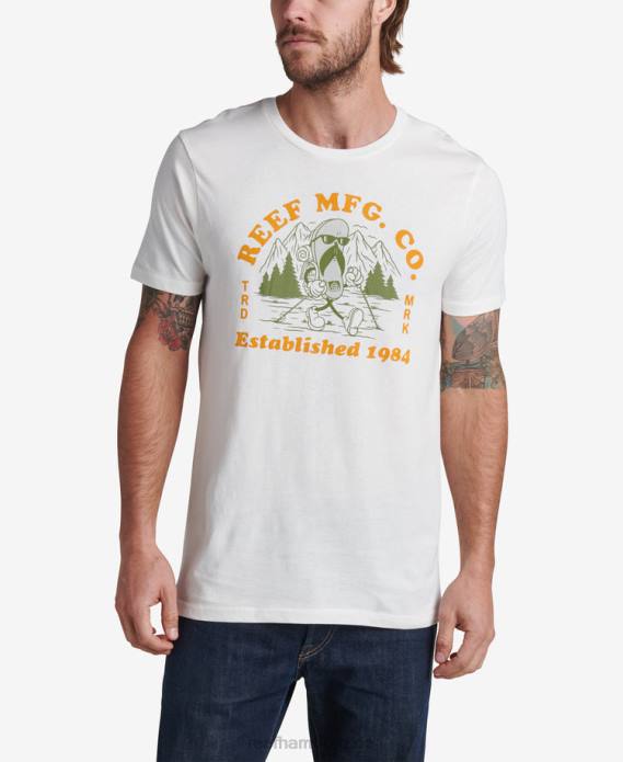 Balboa-Kurzarm-T-Shirt Mäusespeck 442L567 Männer Reef