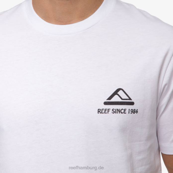 Cardwick Kurzarm-T-Shirt helles Weiss 442L570 Männer Reef