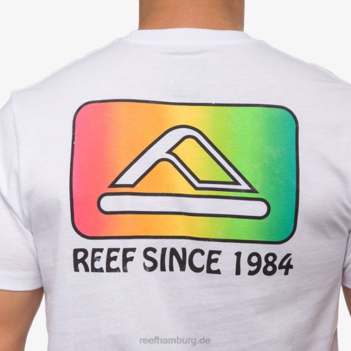 Cardwick Kurzarm-T-Shirt helles Weiss 442L570 Männer Reef