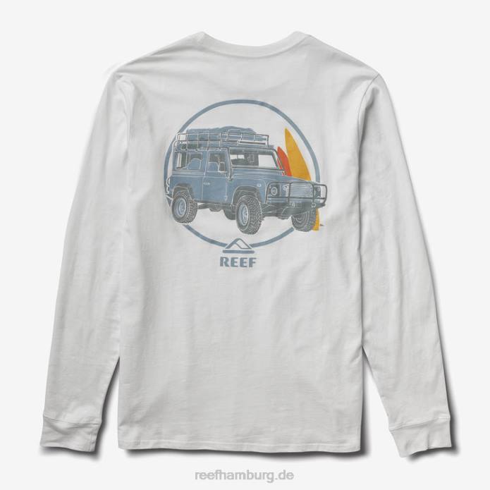 Copen Langarm-T-Shirt Mäusespeck 442L623 Männer Reef