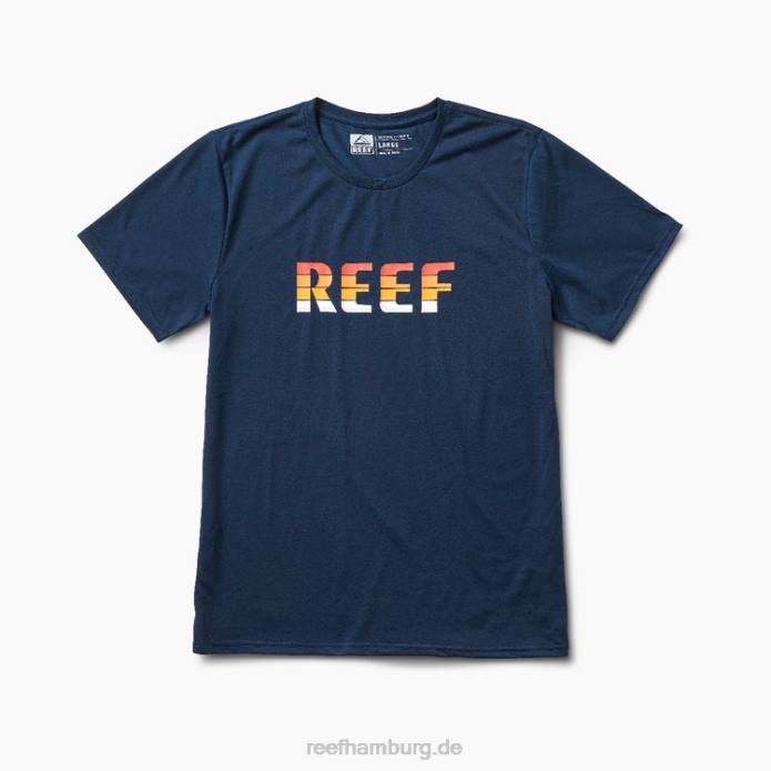 Das Surf-T-Shirt von Reef Surfari Marine 442L632 Männer