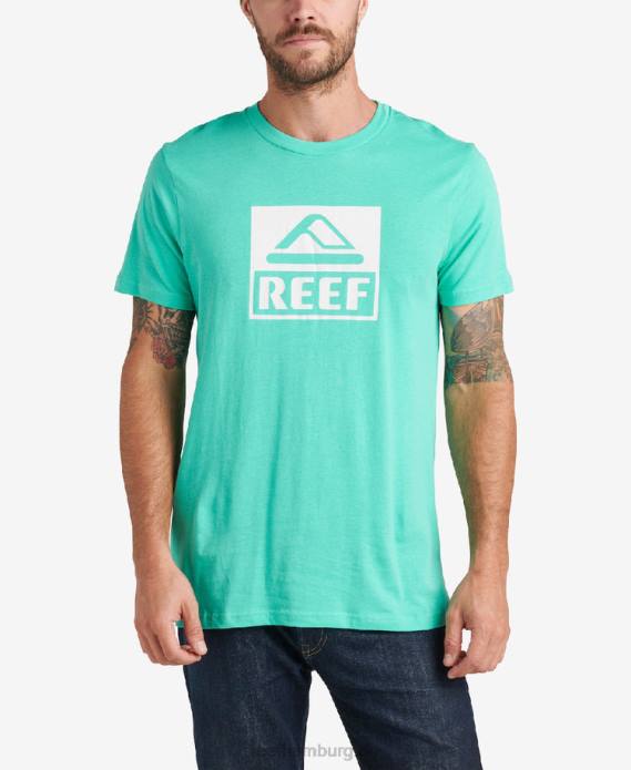 Fahrer-Kurzarm-T-Shirt elektrisch grün 442L583 Männer Reef