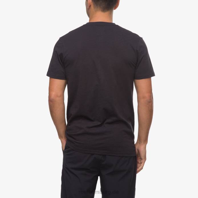 Freedom Kurzarm-T-Shirt Kaviar 442L566 Männer Reef