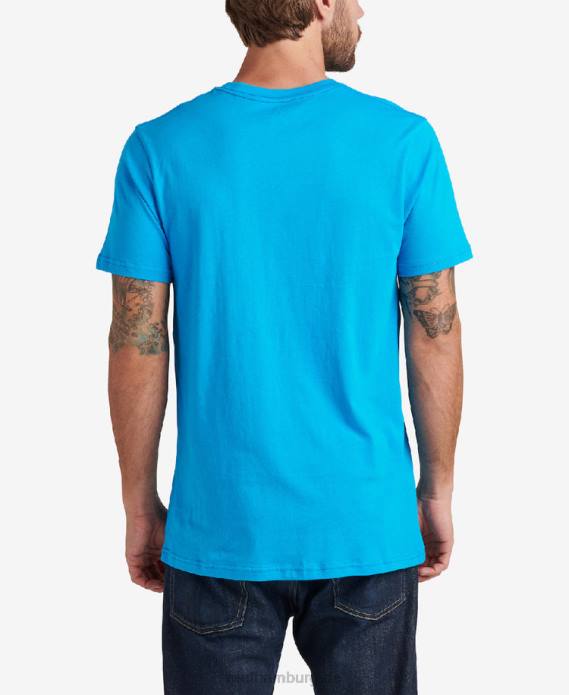 Lucis Kurzarm-T-Shirt hawaiianischer Ozean 442L599 Männer Reef