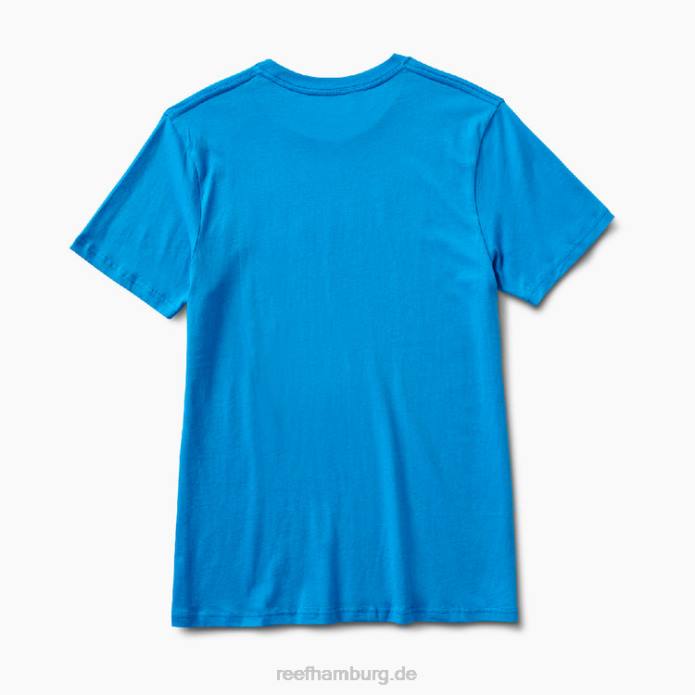 Lucis Kurzarm-T-Shirt hawaiianischer Ozean 442L599 Männer Reef