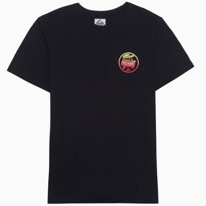 Salty Recyclo Kurzarm-T-Shirt Schwarz 442L592 Männer Reef