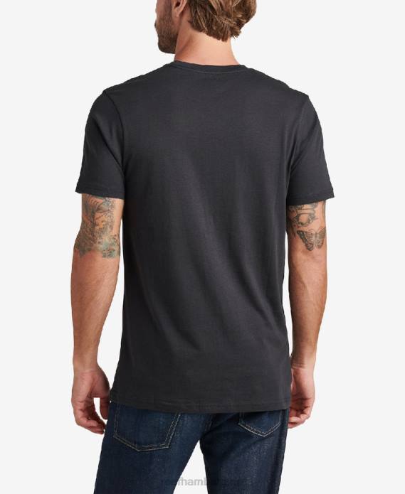 Shimmy-Kurzarm-T-Shirt Kaviar 442L607 Männer Reef