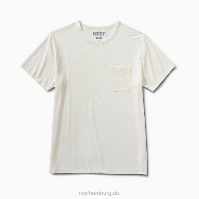 Smith Kurzarm-Taschenstrick-T-Shirt Mäusespeck 442L610 Männer Reef