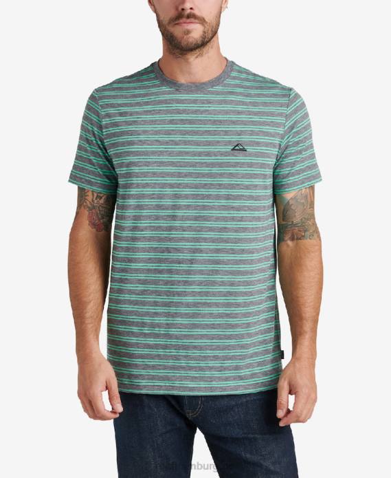 Sutter Kurzarm-Strick-T-Shirt Kaviar 442L604 Männer Reef