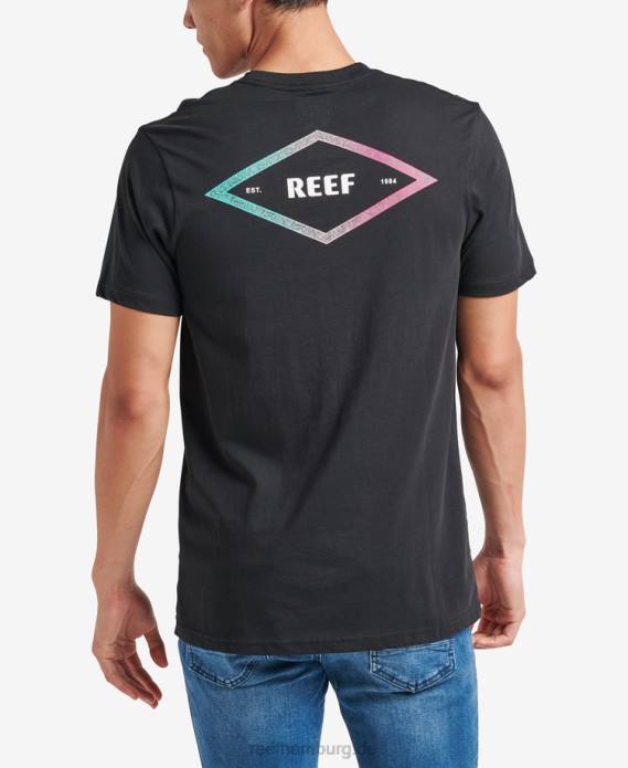 Unite Kurzarm-T-Shirt Kaviar 442L608 Männer Reef