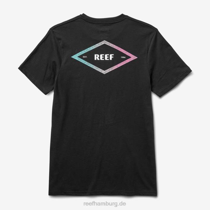 Unite Kurzarm-T-Shirt Kaviar 442L608 Männer Reef