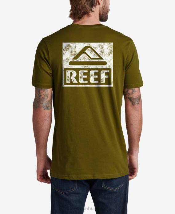 Wellie Kurzarm-T-Shirt Avocado 442L581 Männer Reef