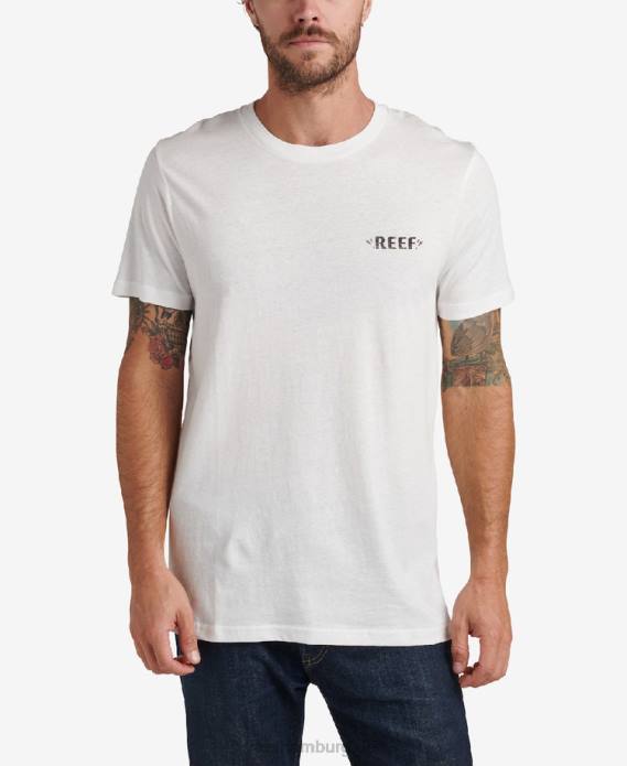 gewagtes Kurzarm-T-Shirt Mäusespeck 442L555 Männer Reef