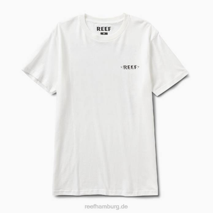 gewagtes Kurzarm-T-Shirt Mäusespeck 442L555 Männer Reef