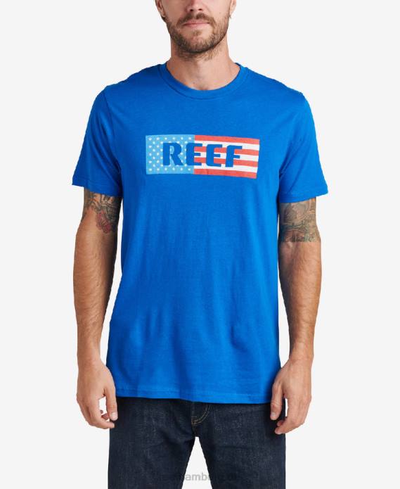 stetson Kurzarm-T-Shirt Lapis 442L620 Männer Reef