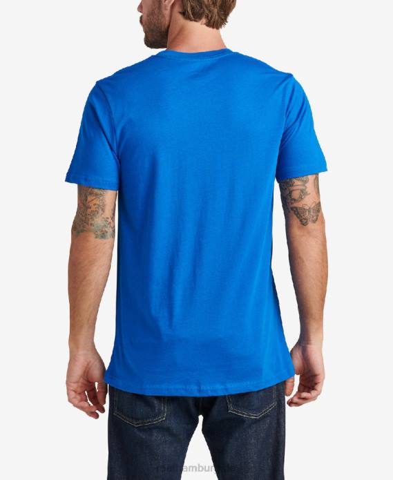 stetson Kurzarm-T-Shirt Lapis 442L620 Männer Reef