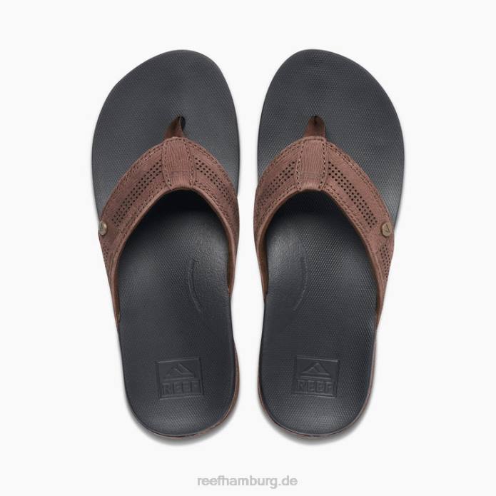 Kissen Lux Schwarz Braun 442L360 Männer Reef