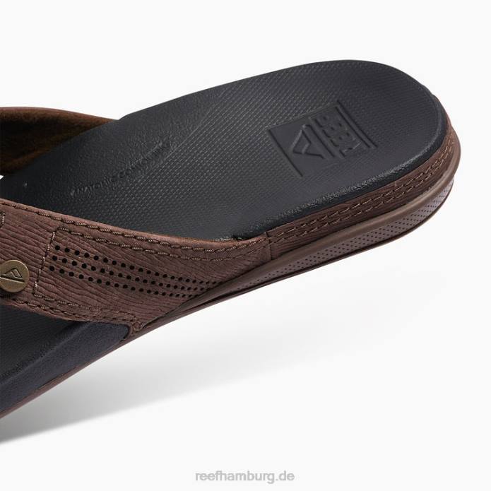 Kissen Lux Schwarz Braun 442L360 Männer Reef