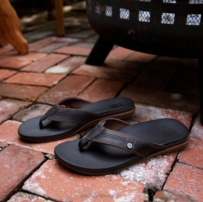 Kissen Lux braun 442L344 Männer Reef