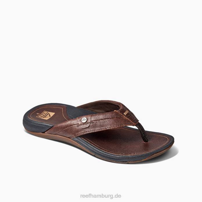 Riff-Pazifik-Leder dunkelbraun 442L363 Männer