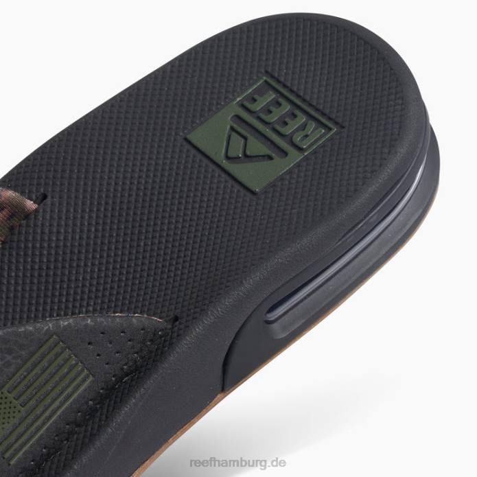fächern Schwarz/Camouflage 442L473 Männer Reef