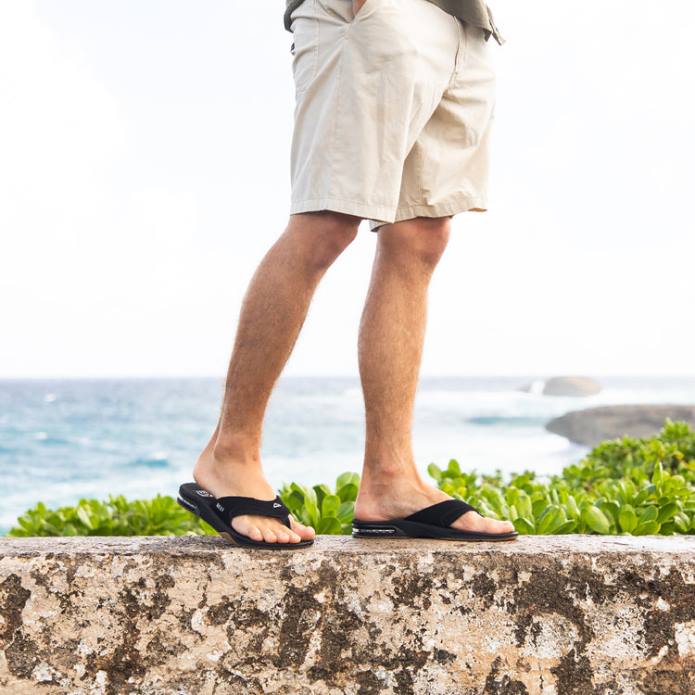 fächern schwarzes Silber 442L323 Männer Reef