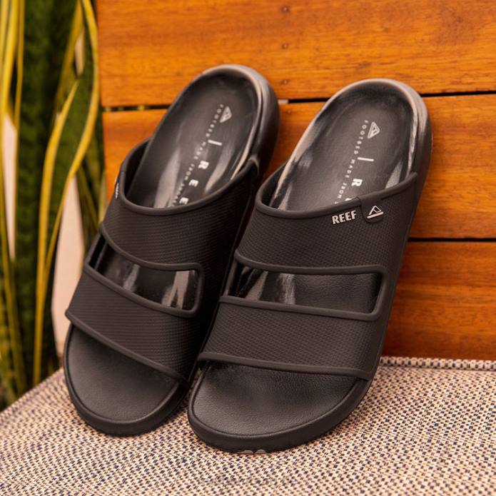 Oase verdoppeln Schwarz/Taupe-Marmor 442L341 Männer Reef