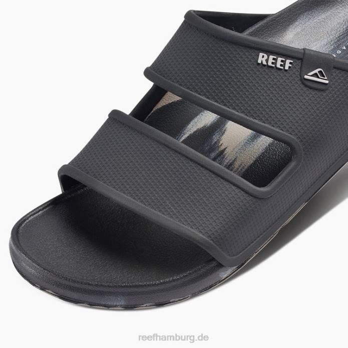 Oase verdoppeln Schwarz/Taupe-Marmor 442L341 Männer Reef