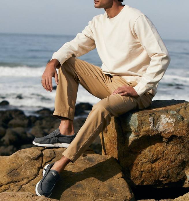 Kissen Küstentextil Holzkohle 442L483 Männer Reef