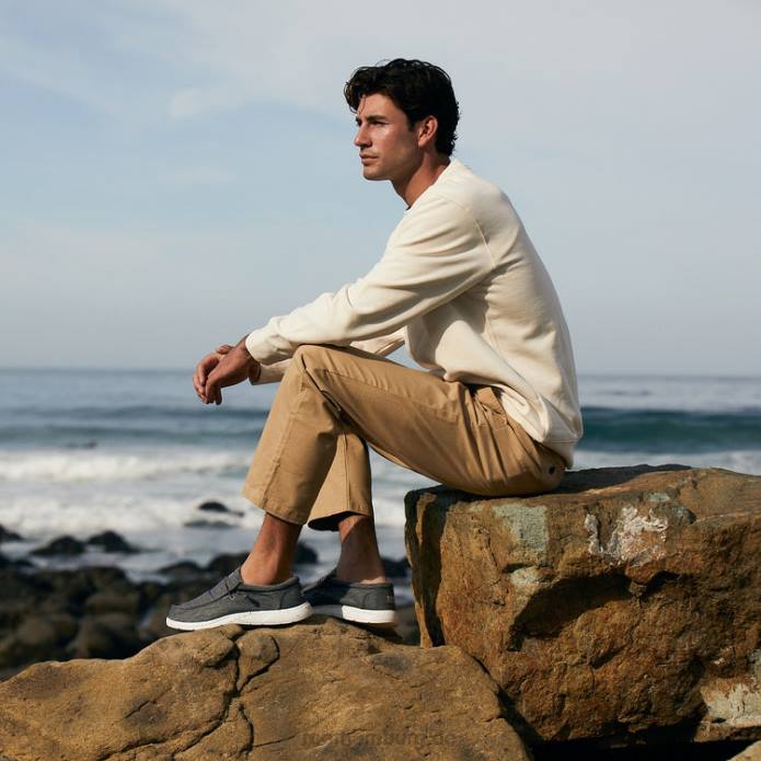 Kissen Küstentextil Holzkohle 442L483 Männer Reef